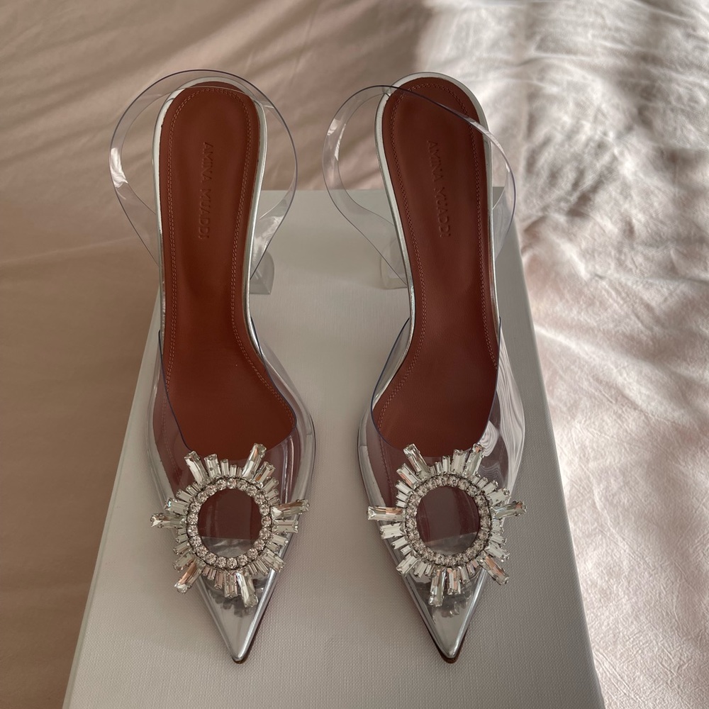 Amina Muaddi Begum PVC Slipper